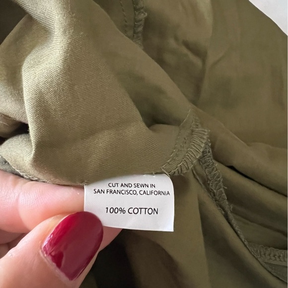 NWOT Gravel And Gold Savio Dress in Gras - Picture 14 of 16